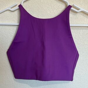 Girlfriend Collective Topanga Halter bra XS Light fushia purple